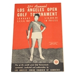 1947 Los Angeles Open Tournament Program - Ben Hogan Winner
