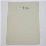 Alex Herd Signed Album Page with Original Photo - 13th at St. Andrews JSA ALOA
