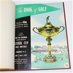1951 Ryder Cup Matches at Pinehurst Hard Cover Program - USA 9 1/2 - 2 1/2