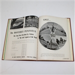 1951 Ryder Cup Matches at Pinehurst Hard Cover Program - USA 9 1/2 - 2 1/2