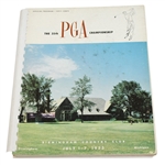 1953 PGA Championship at Birmingham CC Program - Walter Burkemo Winner