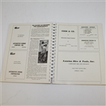 1953 PGA Championship at Birmingham CC Program - Walter Burkemo Winner