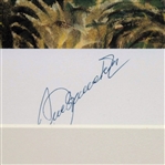 Seve Ballesteros Signed 1988 'Triumph at 18th' Open Championship Art Print JSA ALOA