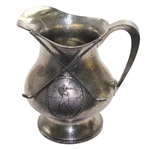 Golfer's Magazine Trophy - Crossed Golf Clubs