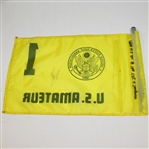 Tiger Woods Signed 1994 US Amateur Championship Flag JSA ALOA