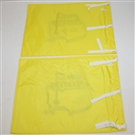Two Signed Masters Flags - 2006 by Jack Burke & 2007 by Charles Coody JSA ALOA