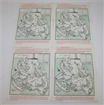 1970 Masters Thursday-Sunday Pairing Sheets