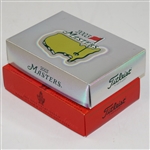 Lot of Two Dozen Golf Balls - 2003 Masters & 2001 Open Championship