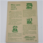 1936 Spalding Golf News Booklet 