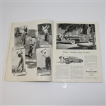 Multi-Signed 1948 Motor City Open Program - Hogan Win JSA ALOA
