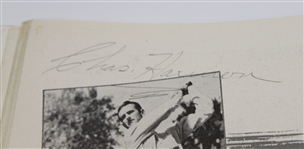 Multi-Signed 1948 Motor City Open Program - Hogan Win JSA ALOA