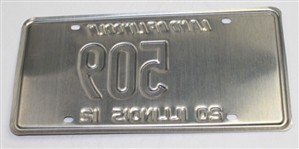 Luke Donald Signed 2012 Ryder Cup at Medinah License Plate #509 JSA ALOA