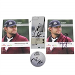 Lot of Four Miscellaneous Signed Items - 2 Programs, Foam Ball, and Ticket JSA ALOA