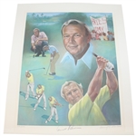 Arnold Palmer Signed 1984 Ltd Ed Cassidy Alexander Lithograph 432/500 JSA ALOA