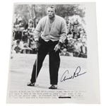 Arnold Palmer Signed 8x10 Wire Photo Picture JSA ALOA