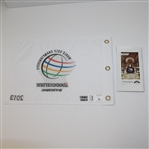 2013 Bridgestone Invitational Embroidered Flag W/ Spectator Guide-TIGER's Last PGA Win!