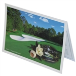 2006 Masters Tournament Clubhouse Menu - Phil Mickelson Winner