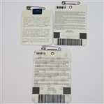 1992, 2000, & 2003 Masters Badges - Couples, Singh, & Weir Winners