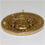 1911 Pinehurst CC 14k Gold Medal - Best Gross Score Mid-Winter Tournament - F.A. Martin
