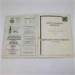 1932 US Amateur Championship at Baltimore CC Program - Ross Somerville