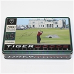 2000 Tiger Woods Nike Commemorative Open Champion Dozen Ball Tin Box Set