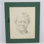 Jack Nicklaus Ltd Ed Van Zandt Drawing #2/150