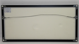 Tiger Woods & Jack Nicklaus Signed 2000 US Open Cachets - Framed JSA ALOA