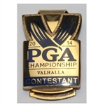 Mark Brooks 2014 PGA Contestant Badge/Money Clip-With Letter of Authenticity From Mark!