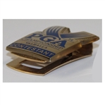 Mark Brooks' 2014 PGA Contestant Badge/Money Clip-With Letter of Authenticity From Mark!