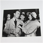 Ben Hogan Signed 8x10 Photo - Receiving Medal on Suit JSA ALOA