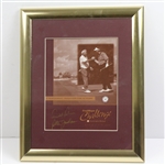 Arnold Palmer & Peter Jacobsen Signed Fred Meyer Challenge Photo - Framed JSA ALOA