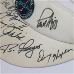 Multi-Signed 1991 PGA at Crooked Stick Visor - Nicklaus, Watson, and others JSA ALOA