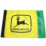1998 Quad City Classic Champion Signed Course Flag - Steve Jones Collection JSA ALOA