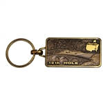 Masters Undated 12th Hole Golden Bell Keychain Ring - Steve Jones Collection