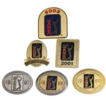 Lot of 6 Steve Jones PGA Tour Pins 1997-2002 - Steve Jones Collection