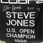 Steve Jones Signed 1 of 5 US Open Champion Issued Bags - Steve Jones Collection JSA ALOA