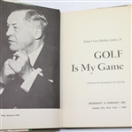Full Robert T. Jones Jr. Signed 'Golf Is My Game' Book - John Roth Collection JSA ALOA