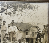 Contestant Dick Metz's 1935 Masters Field Photo Signed by 75 incl. Jones, Hagen, Smith, Sarazen, etc. JSA FULL LETTER Z07134