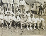 Contestant Dick Metz's 1935 Masters Field Photo Signed by 75 incl. Jones, Hagen, Smith, Sarazen, etc. JSA FULL LETTER Z07134