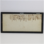 Contestant Dick Metz's 1935 Masters Field Photo Signed by 75 incl. Jones, Hagen, Smith, Sarazen, etc. JSA FULL LETTER Z07134
