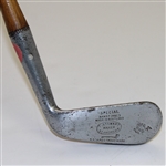 Tom Stewart 4 Iron  FO/RTJ Initials (Francis Ouimet) (Robert Tyre Jones) - with Pipe Trademark Stamp