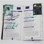 Multi-Signed 2001/2002 Ryder Cup Players Guide JSA ALOA