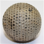 Vintage Unmarked Bramble Pattern Golf Ball