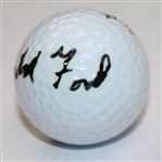 President Gerald Ford Signed Golf Ball JSA ALOA