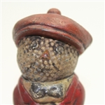 Vintage Dunlop Man Standing Large Ash Tray