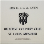 1965 US Open at Bellerive CC Commemorative Ceramic Dish - Gary Player Winner