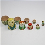 Golf Themed 'Nesting Doll' - Large to Smaller Golfers 