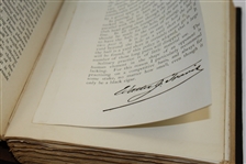 James Braid Signed and Inscribed 'Advanced Golf' Book - Rare JSA ALOA