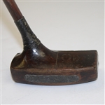 Early 1900's Slazenger & Sons New York Wooden Mallet Putter -JOHN ROTH COLLECTION