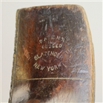 Early 1900's Slazenger & Sons New York Wooden Mallet Putter -JOHN ROTH COLLECTION